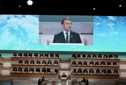 Macron discours One Planet Summit
