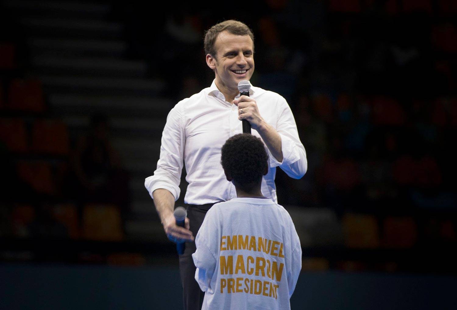 Emmanuel Macron en meeting à La Réunion 3