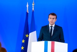 Conférence de presse d'Emmanuel Macron sur le renouvellement politique et la construction d'une majorité de projet