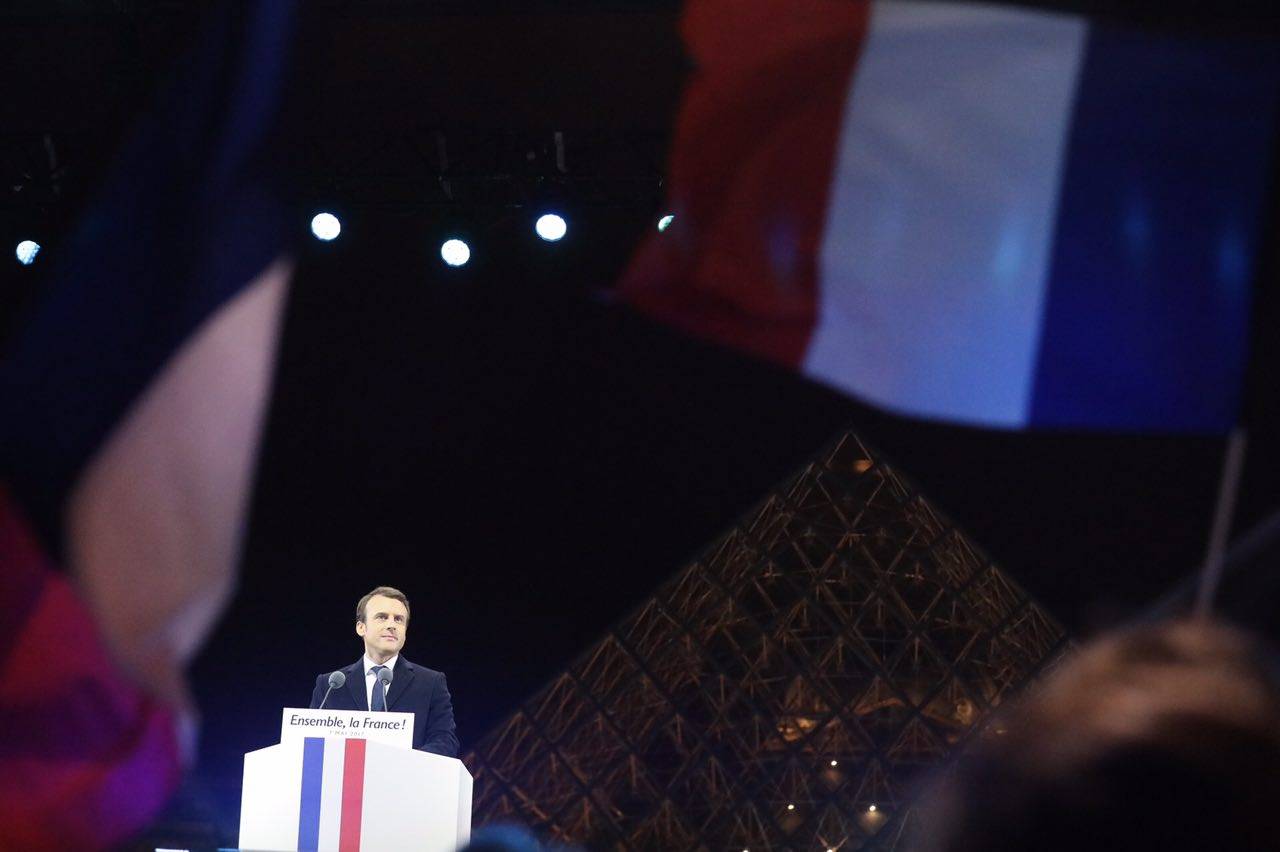 Emmanuel Macron Louvre Discours