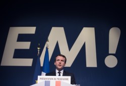 Présentation du programme discours d'Emmanuel Macron