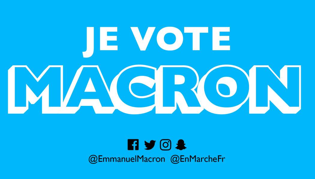 Je vote Macron
