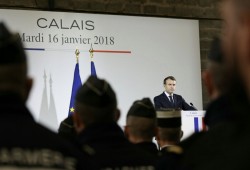 Macron à Calais