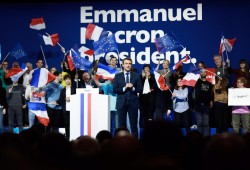Meeting d'Emmanuel Macron à Dijon