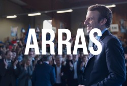 Meeting d'Emmanuel Macron à Arras